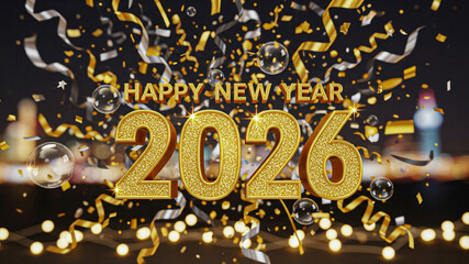 Happy New Year 2026 Celebration