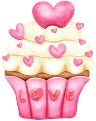 Cupcake pink