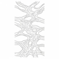 Complex Interwoven Patterns Forming a Dynamic and Fascinating Network Structure