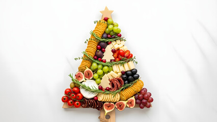 Christmas Tree Charcuterie Board &ndash; Festive Holiday Food Display