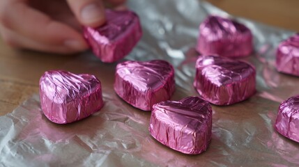 Handmade Valentine chocolates 