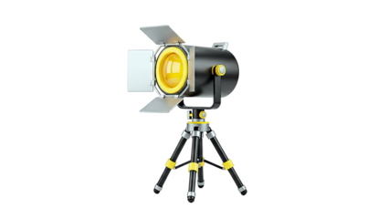 Modern Spotlight on Tripod