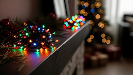 christmas tree with lights