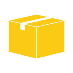 Fototapeta premium Yellow Box Illustration