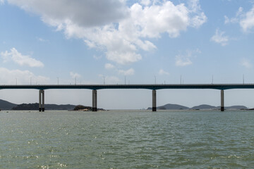 bridge on the sea