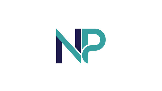 Modern NP Logo Design - A Stylish and Professional Branding Concept.