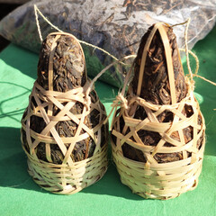 400 year old green Tea of phongsaly