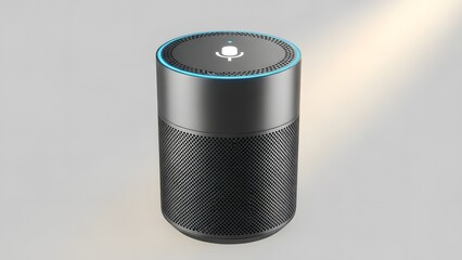Smart speaker with voice assistant technology