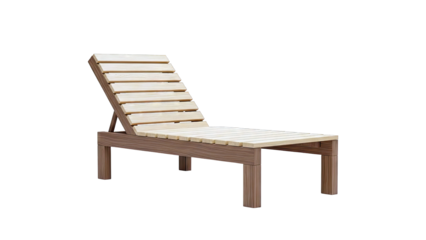 Modern Wooden Chaise Lounge