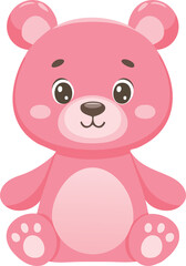 Fototapeta premium pink teddy bear