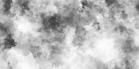 Fototapeta premium Beautiful blurry abstract black atexture background with soft black and white grunge marbled smokynd white texture background with smoke, Abstract grunge white or grey watercolor painting background, 