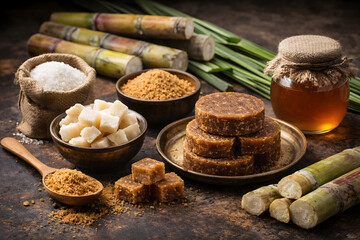 Jaggery Sugar Sugarcane Moody