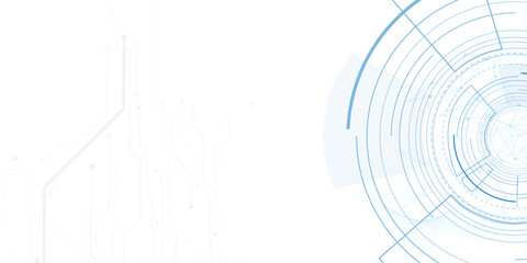 Technology abstracts futuristic background for internet business., Molecular technology structure with digital overlay.