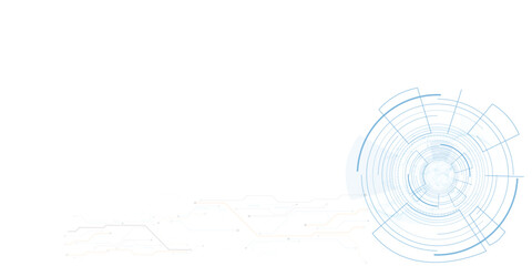 Technology abstracts futuristic background for internet business., Molecular technology structure with digital overlay.