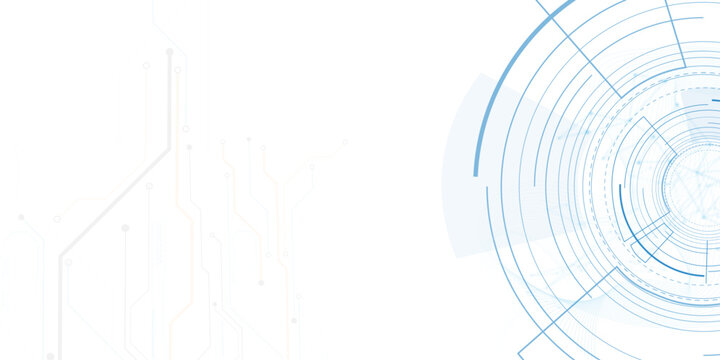 Technology abstracts futuristic background for internet business., Molecular technology structure with digital overlay.