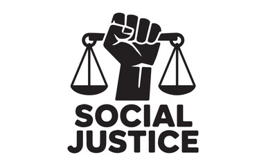 Empowering symbol of social justice and equality
