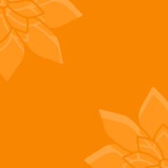 orange flower background
