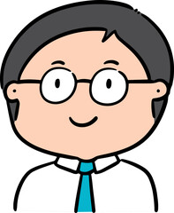 Obraz premium Illustration of medical staff 