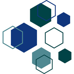 Abstract Geometric Medical Decoration