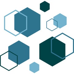 Abstract Geometric Medical Decoration