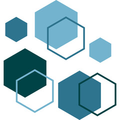 Abstract Geometric Medical Decoration