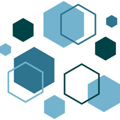 Abstract Geometric Medical Decoration