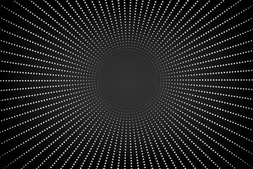 Black abstract radial explosion background with converging lines forming dramatic depth, futuristic black energy burst texture for digital art, sci fi themes, posters and wallpapers