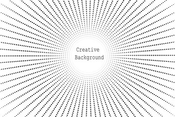 Abstract white radial burst background with fine lines creating dynamic motion pattern, modern minimal sunburst texture for technology design, presentation backdrop, posters and branding