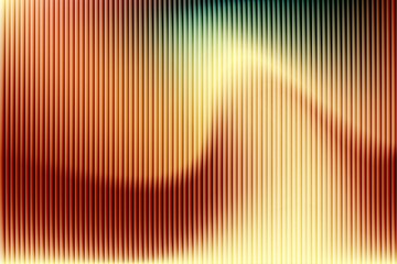 Warm abstract wave background with vertical line texture and glowing gradients, modern flowing motion design ideal for technology presentations, digital art, branding and wallpapers