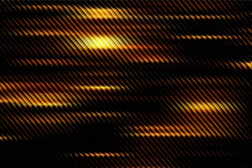Golden abstract motion background with horizontal light streaks and textured glow, dynamic futuristic design for technology visuals, creative posters and digital wallpapers