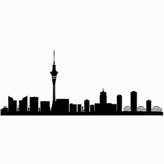 Fototapeta premium city skyline vector illustration