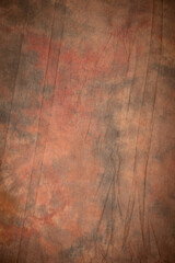 Painted studio background, portrait backdrop, dark brown texture