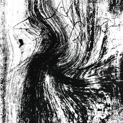 Black and white grungy abstract background. Grungy frame. Old paper texture
