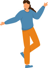 Dance Person Illustration