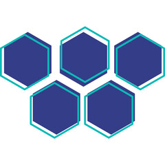 Abstract Medical Geometric Decoration