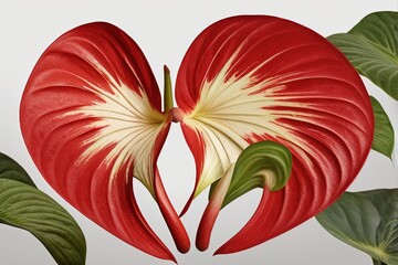 Heart anthurium Anthurium clarinervium