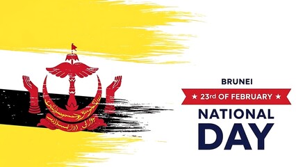 Brunei celebrating national day on 23rd of february