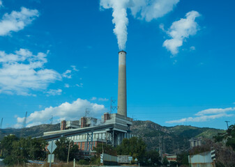General overview of environmental pollution in forest settlement area and thermal power plant.