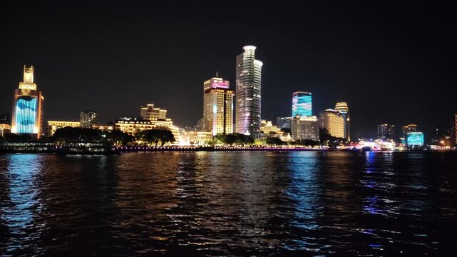 gu lang yu skyline at night