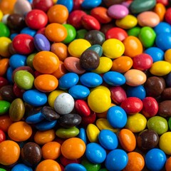 Colorful Candy Candies Close up Macro Photo
