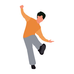 Dance Person Illustration