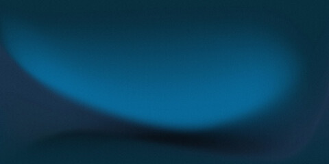 Dark Blue Grainy Gradient Texture Background