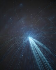 Mesmerizing Fireworks Display in Night Sky Celebration