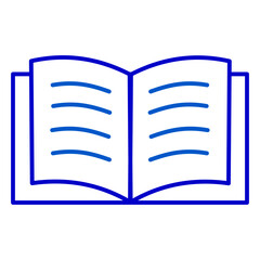 Reading Book Line Icon