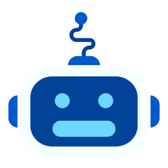 robot head vector