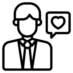 Social Media Notification Icon