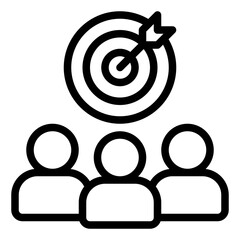 Target with Arrow Icon