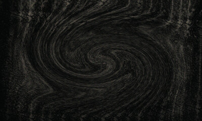 Black vinyl texture. Panoramic illustration, Abstract black concentric circles texture background.