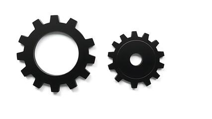 critical. Minimalist graphic of interlocking gears with one critical tooth missing. gardening catalogs, home-decor guides, designed for home decor and floral branding, celebrates nature.