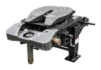 Naklejka premium Industrial machinery coupler factory workshop product isolated on transparent background